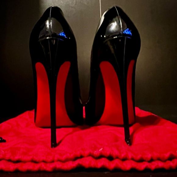 Authentic Christian Louboutin So Kate 120 Patent Leather Pumps - Picture 8 of 15
